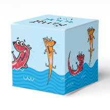 C'est une fête de billard avec des loutres