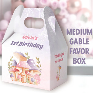 Ballotins Champignon d'automne rose pourpre Anniversaire moy