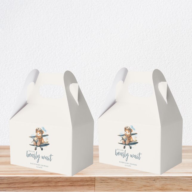 Ballotins Charmant Baby shower Garçon Bleu Teddy (Créateur téléchargé)