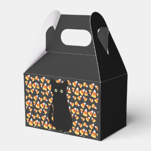Ballotins Chat noir, motif de maïs, Halloween amusant
