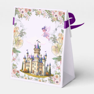 Ballotins Château violet thème de conte de fée