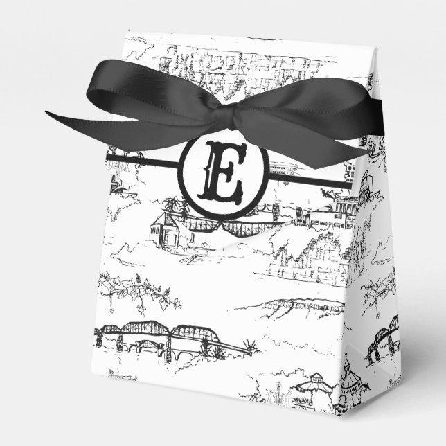 Ballotins Chattanooga Monogram Ballotin (Verso)