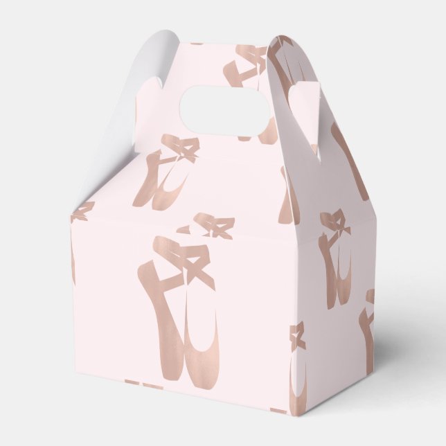 Ballotins Chaussons Ballerina Rose Gold Party (Verso)