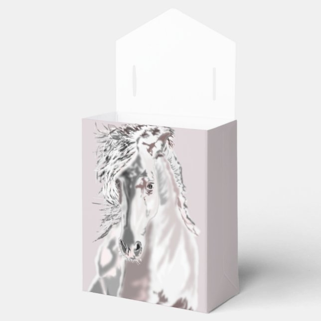 Ballotins Chaussure blanche Favoriser ou boîte cadeau (Ouvert)