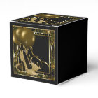 Chaussure haute talon Parties scintillant noir et 
