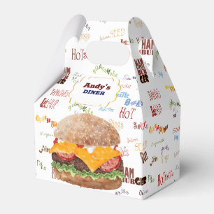 Ballotins Cheeseburger BBQ Grill Restauration rapide