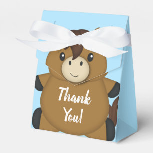 Ballotins Cheval Baby shower Blue Boy