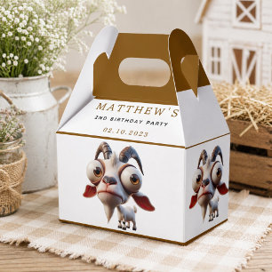 Ballotins Chèvre mignonne Animaux de ferme 2e fête d'anniver