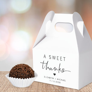 Ballotins Chic A Sweet Merci Mariage
