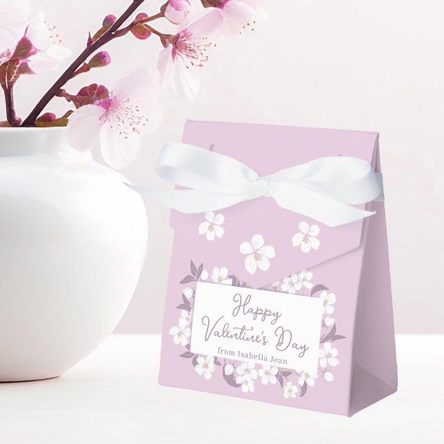Ballotins Chic Pink Valentine's Day Custom Floral Party (Créateur téléchargé)