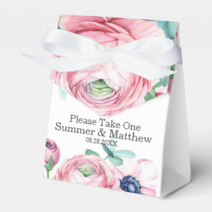 Ballotins Chic Victorien Blush Pink Peony Mariage