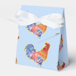 Ballotins Chicken Rooster Blue Boys Birthday Cake Ballotin