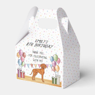 Ballotins Chien de race Hongrois Vizsla Pastel Anniversaire 