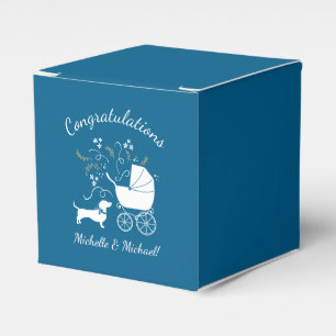 Ballotins Chihuahua Baby shower Blue Boy