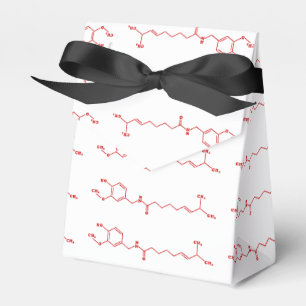 Ballotins Chili Capsaicin Formule chimique moléculaire