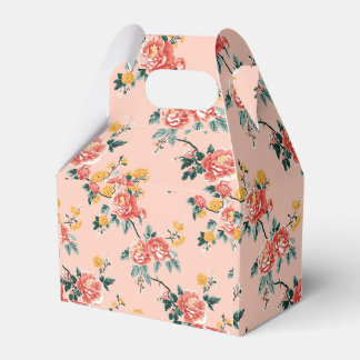 Ballotins Chinoiserie rose pâle Floral