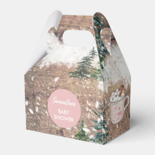 Ballotins Chocolat chaud Bébé de neige Il fait froid dehors