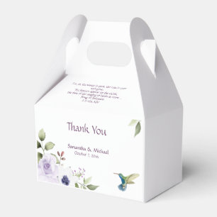 Ballotins Christian Wedding Favor Box - Chanson de Salomon