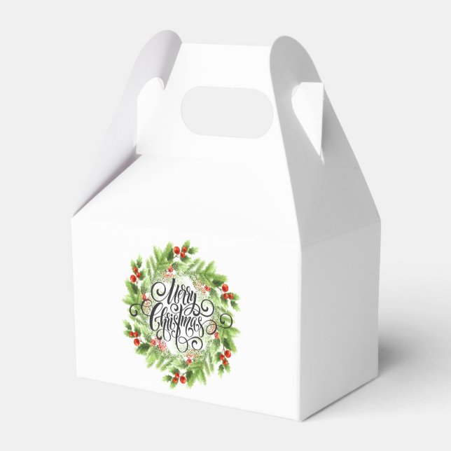 Ballotins Christmas Holly Ballotin (Verso)