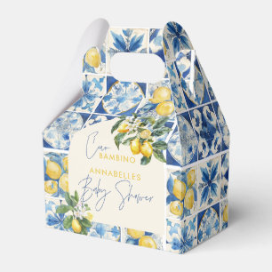 Ballotins Ciao Bambino shower de bébé au citron grec