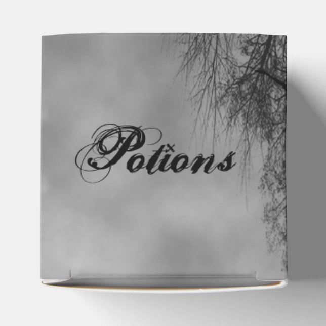 Ballotins Ciel hanté avec Ravens boîte de potion personnalis (Haut)