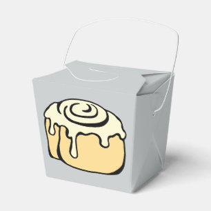 Ballotins Cinnamon Roll Honey Bun Dessin Design Gris Cute