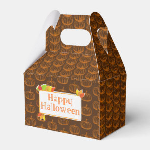 Ballotins Citrouille d'Halloween esquissé