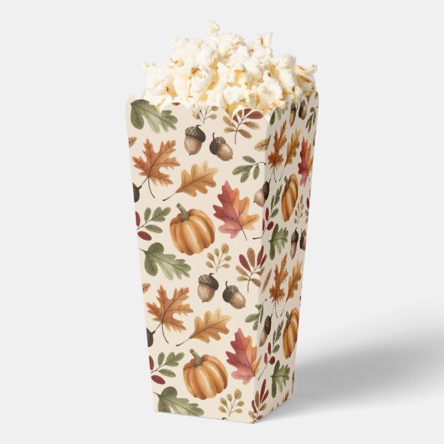 Ballotins Citrouille feuilles de couleur orange aquarelle au (Sauté)