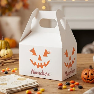 Ballotins Citrouille personnalisée Jack O Lantern Halloween