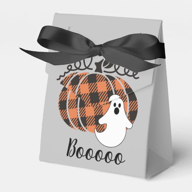 Ballotins Citrouille Plaid et Ballotin Ghost (Verso)
