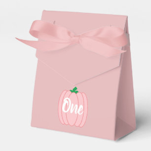 Ballotins Citrouille rose 1er anniversaire