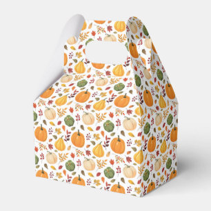 Ballotins Citrouilles de récolte et Motif de feuilles d'auto