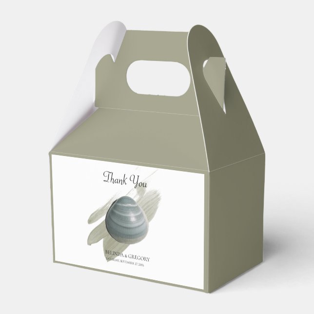 Ballotins Clam Mariage d'aquarelle (Verso)