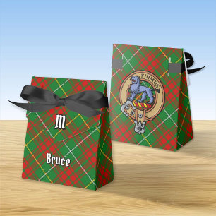 Ballotins Clan Bruce Crest sur la chasse Tartan