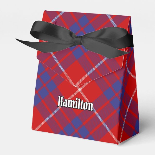 Ballotins Clan Hamilton Red Tartan Ballotin (Verso)
