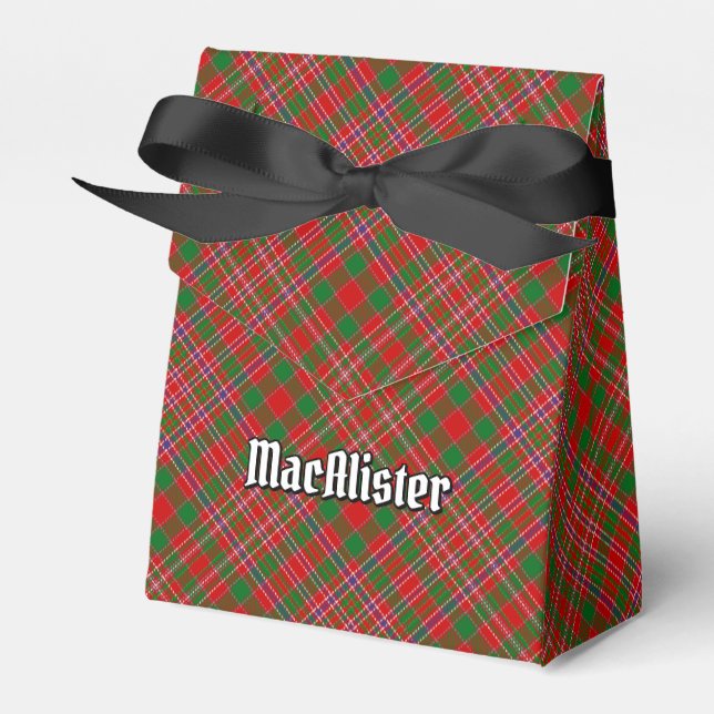 Ballotins Clan MacAlister Tartan Ballotin (Verso)