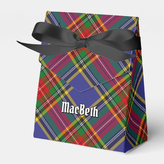 Ballotins Clan MacBeth Tartan Ballotin (Verso)