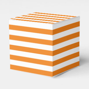 Ballotins Classic Minimal Orange et Blanc rayé