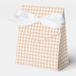 Ballotins Classique Gingham Début d'Automne Abricot Chaud