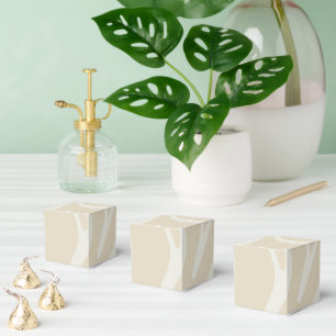 Ballotins Classique motif organique simple crème beige