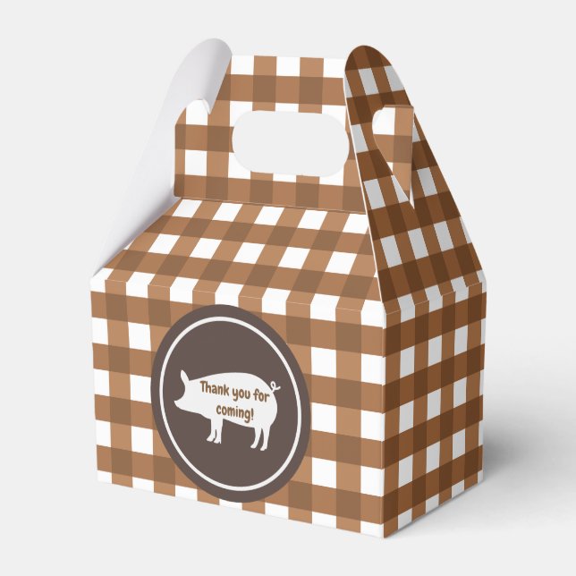 Ballotins Cochon rôti merci boîte de fête (Verso)