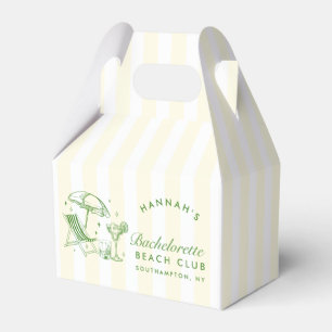 Ballotins Cocktail Retro Moderne Bachelorette Vert & Jaune