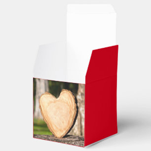 Ballotins coeur en bois