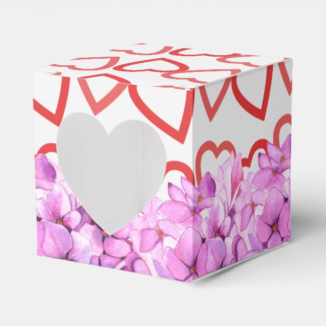 Ballotins Coeurs et fleurs pour mon Ballotin Valentin (Verso)
