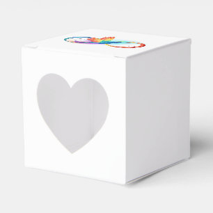 Ballotins Colibri arc-en-ciel avec symbole Infinity