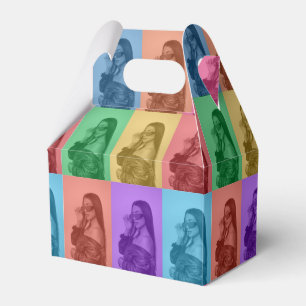 Ballotins Coloré Retro Pop Art moderne Custom Photo Grid