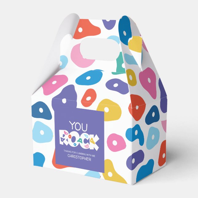 Ballotins Colorful Rock Escalade Foot tient (Verso)