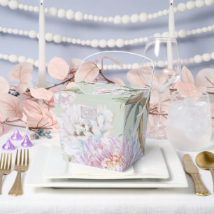 Ballotins Colorful Vintage Peony Mariage Favor Box