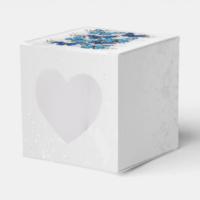 Ballotins Composition des White and Blue Butterflies (Verso)