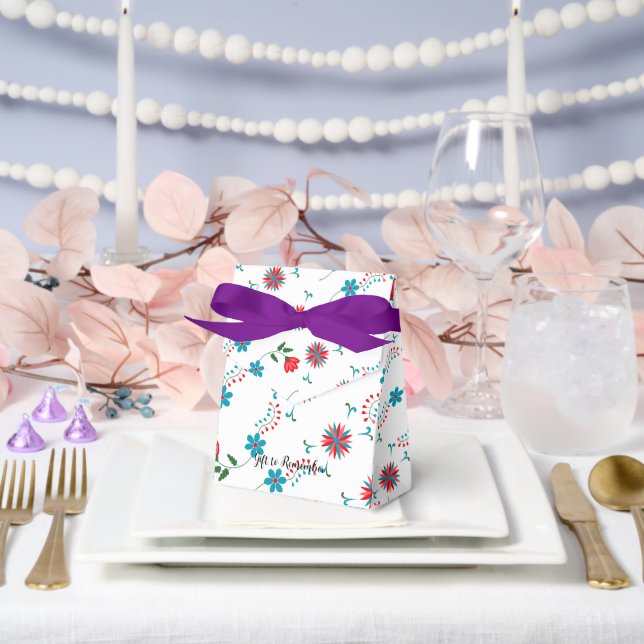 Ballotins Conception florale envoûtante (Mariage)